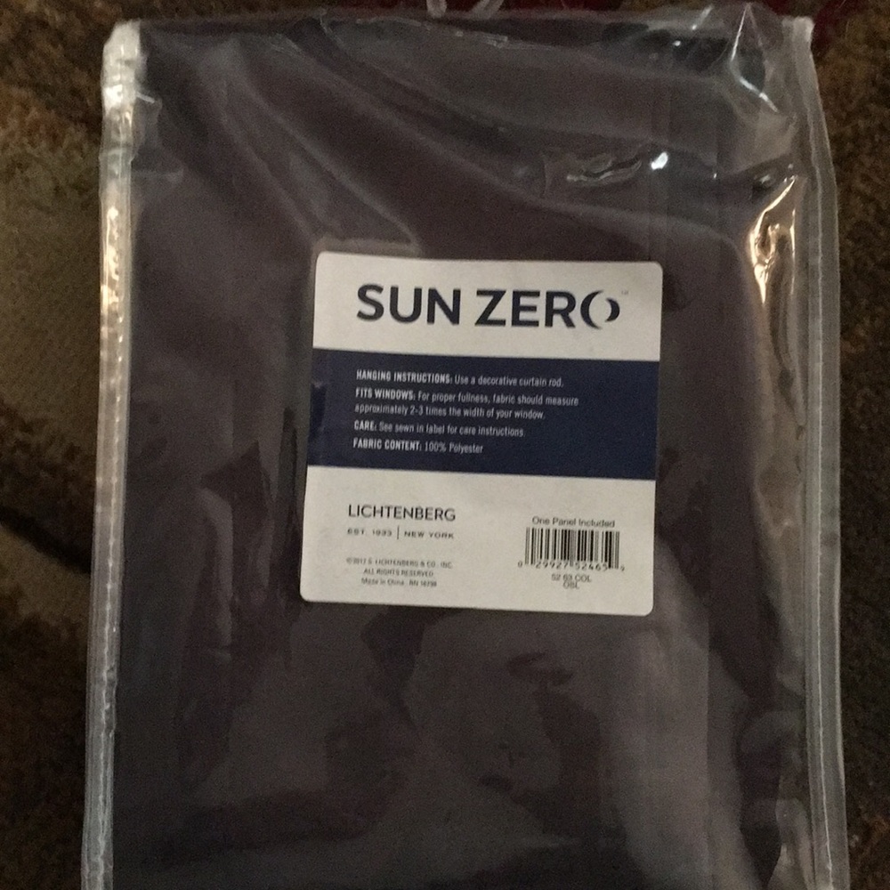 One Panel Black Out Curtain